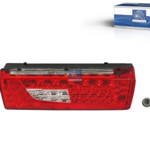 DT Spare Parts 1.21881 Tail lamp, left, with license plate lamp
