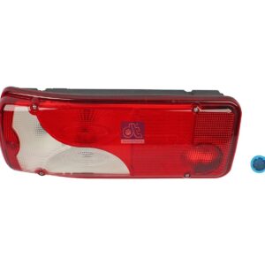 DT Spare Parts 1.21886 Tail lamp, left, 24 V, Lb: 152 mm, L: 400 mm, H: 160 mm, T: 88.5 mm