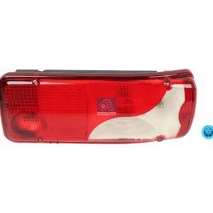 DT Spare Parts 1.21889 Tail lamp, right, with reverse alarm, 24 V, Lb: 160 mm, L: 400 mm, H: 160 mm, T: 89.5 mm