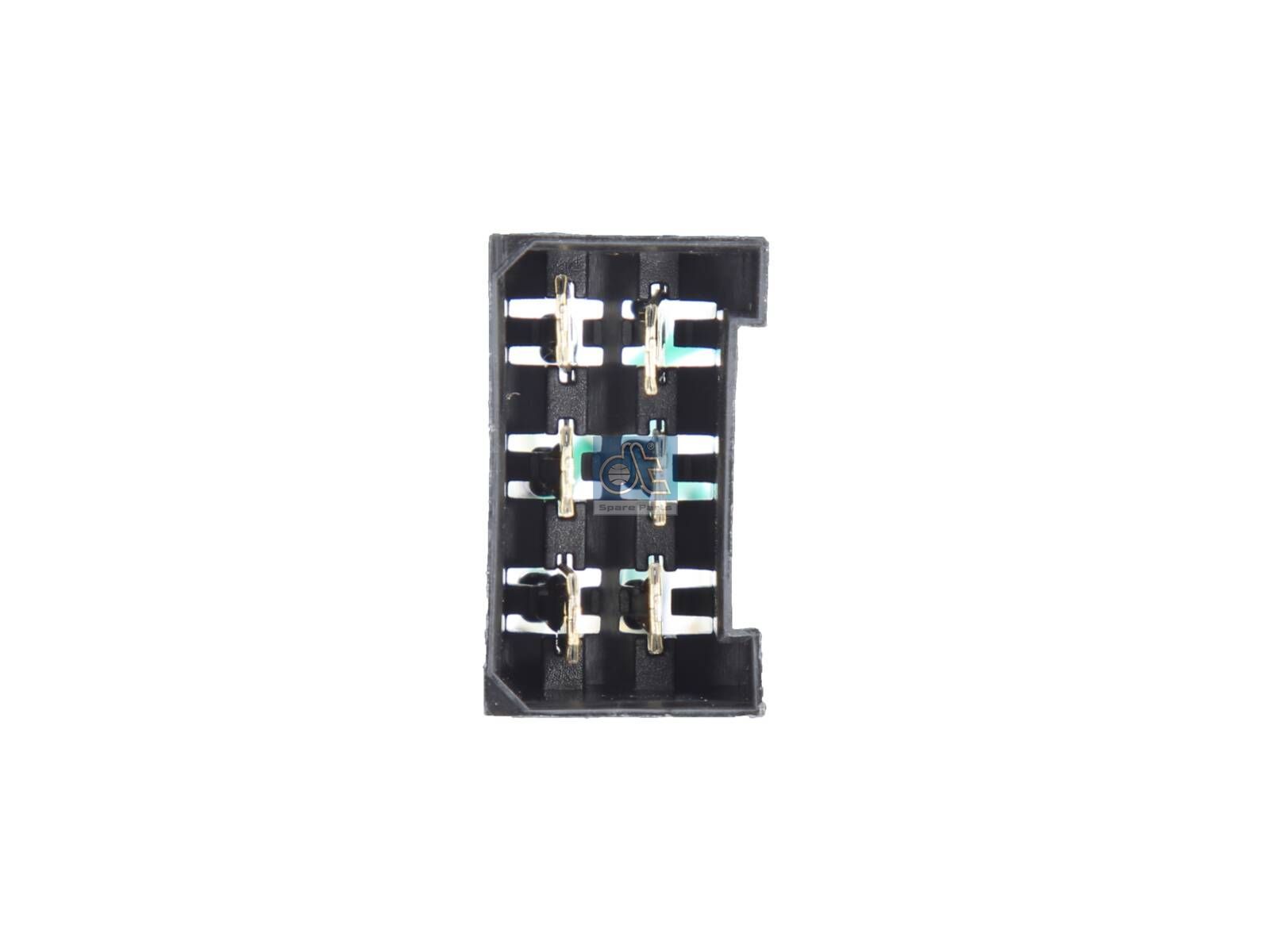 DT Spare Parts 1.22309 Resistor, interior blower, 24 V, 6 poles