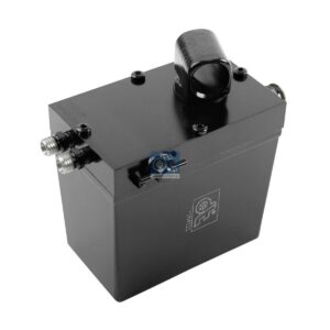 DT Spare Parts 1.22326 Cabin tilt pump, 480 ml, M12 x 1,5, M12 x 1,5, L: 130 mm, W: 80 mm, H: 121 mm, 280 bar, Pov: 370 bar