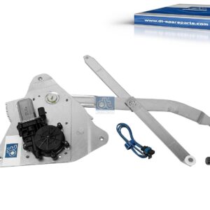 DT Spare Parts 1.22366 Window regulator, left, electrical, with motor