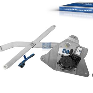 DT Spare Parts 1.22367 Window regulator, right, electrical, with motor