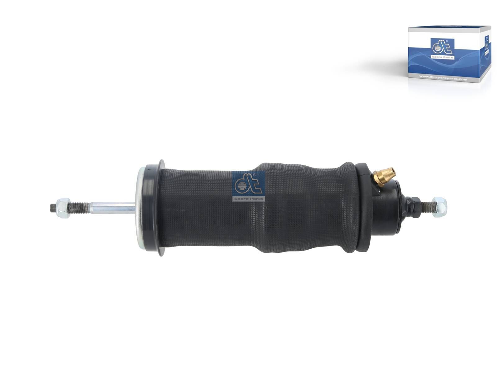 DT Spare Parts 1.22405 Cabin shock absorber, with air bellow