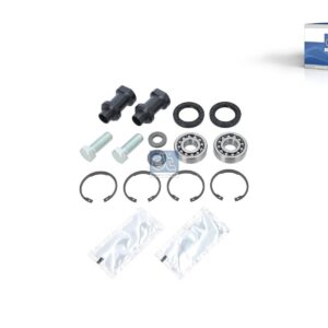 DT Spare Parts 1.22489 Repair kit, cabin suspension, d: 16 mm, D1: 20 mm, D2: 35 mm, M16, L: 67 mm