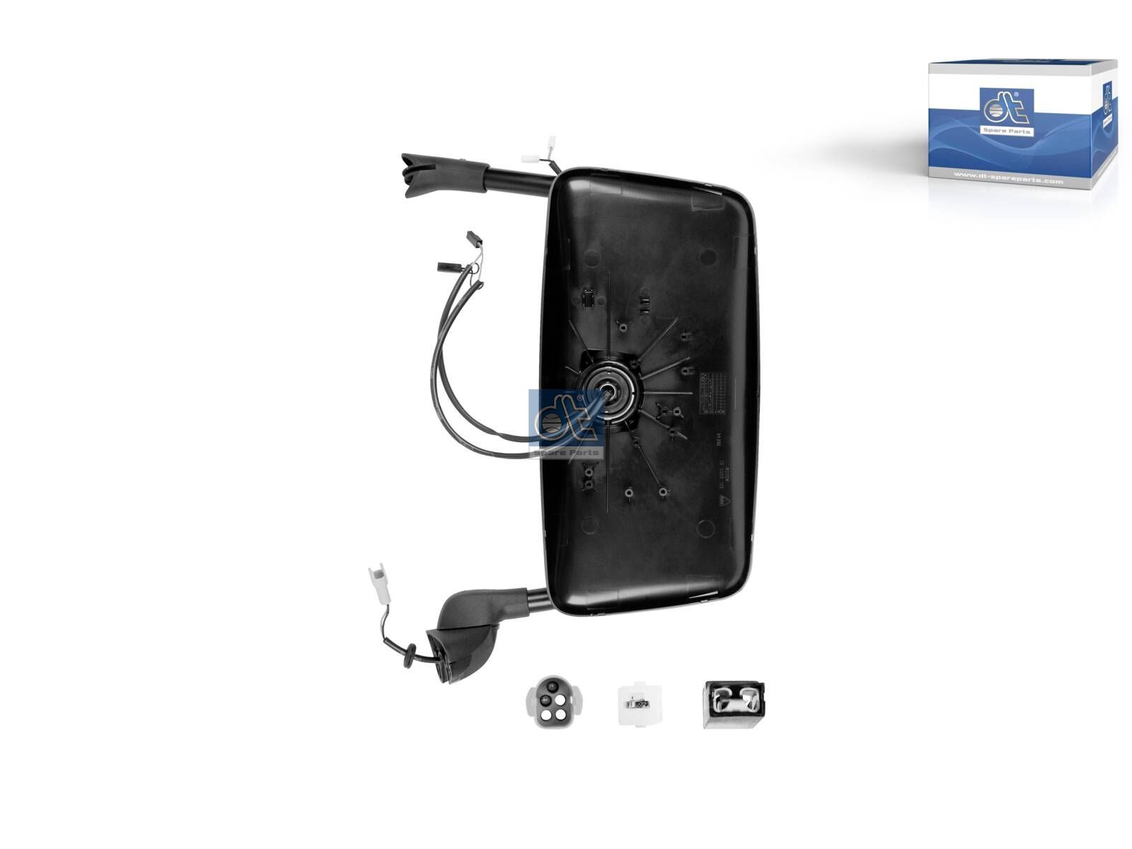DT Spare Parts 1.22657 Mirror housing, main mirror, right, R: 1200 mm
