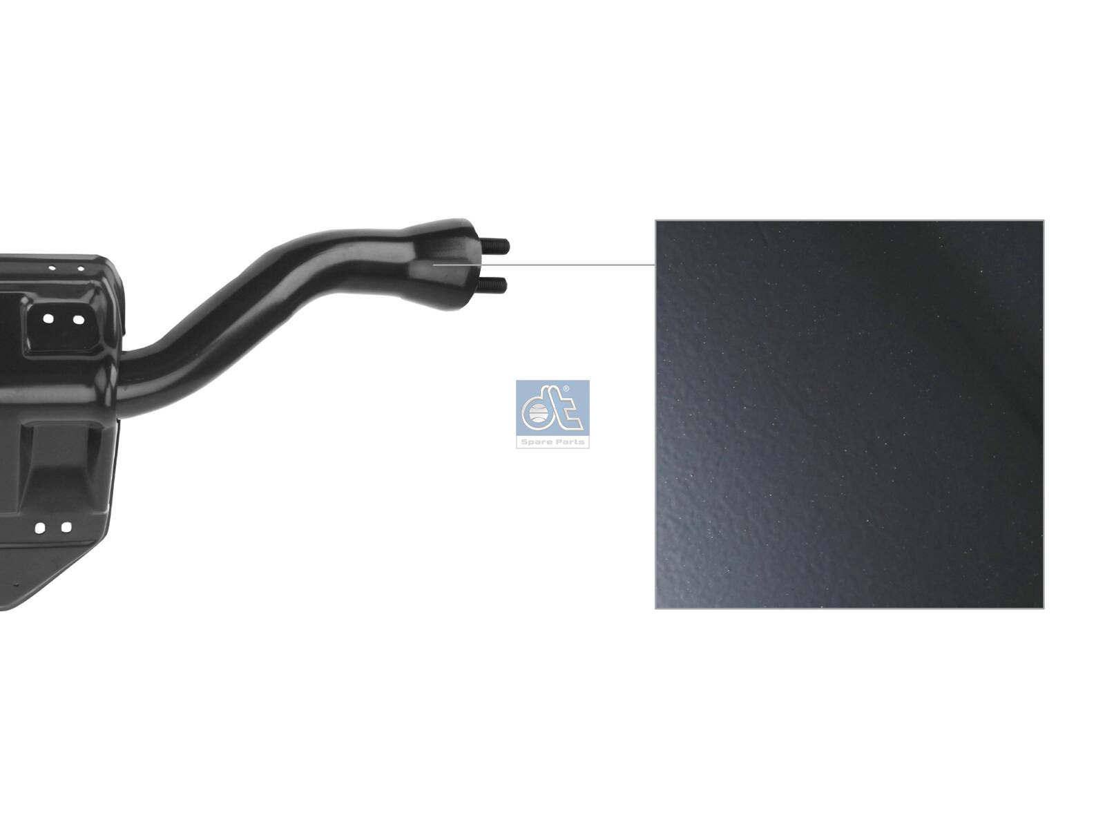DT Spare Parts 1.22762 Fender bracket, left, M16