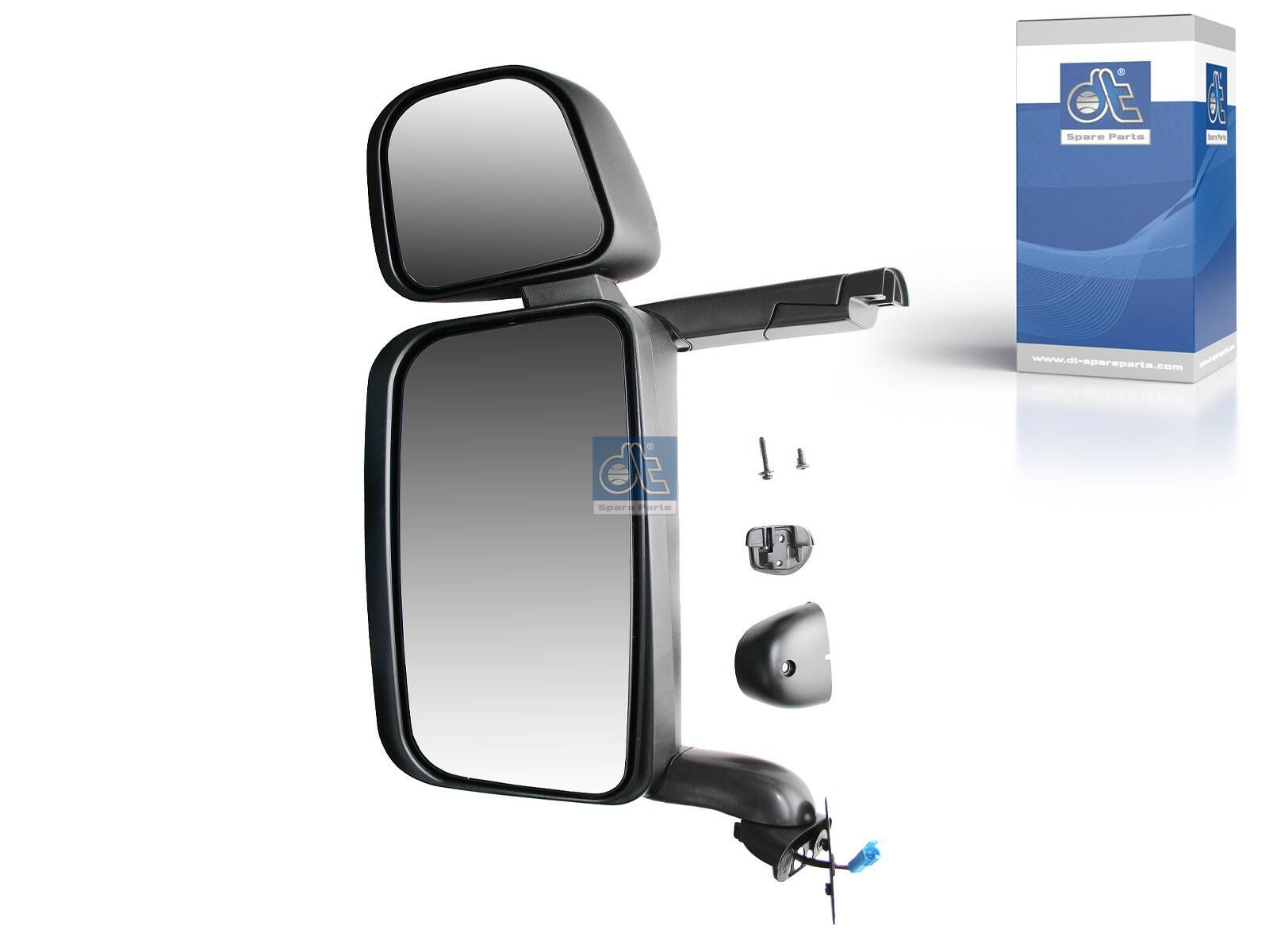 DT Spare Parts 1.22862 Main mirror, complete, left, heated, electrical, r: 300 mm, R: 1200 mm