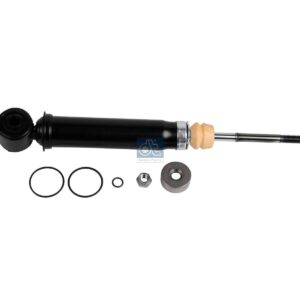 DT Spare Parts 1.22941 Cabin shock absorber, D1: 44 mm, D2: 12.4 mm, b: 14 mm, M12 x 1,75, Lmin: 231 mm, Lmax: 332 mm
