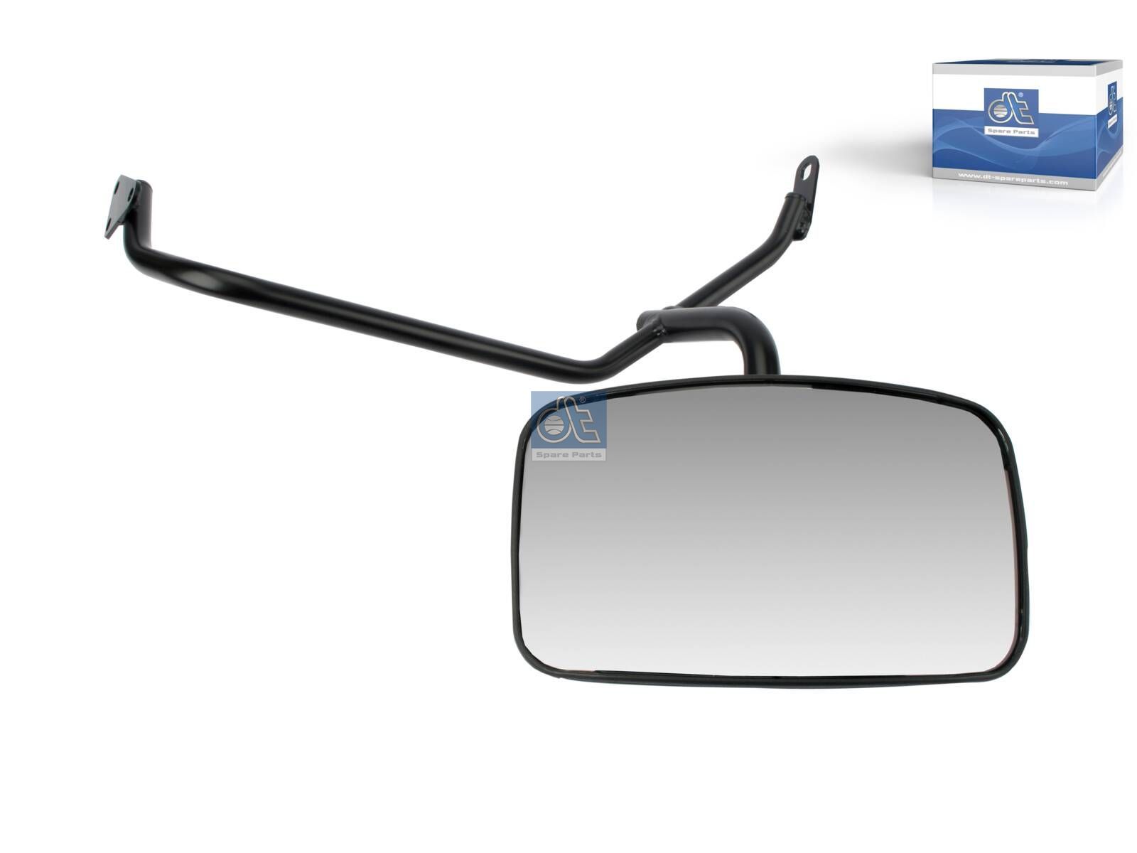 DT Spare Parts 1.22953 Front mirror, with bracket, R: 300 mm