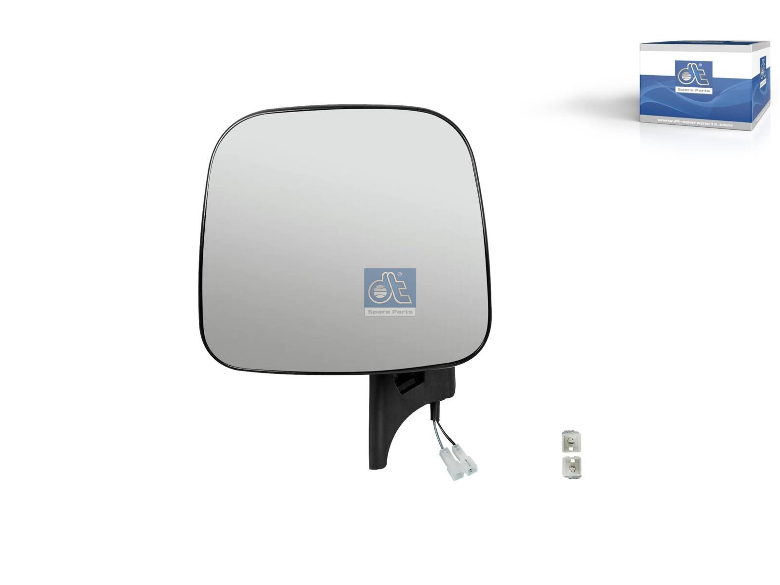DT Spare Parts 1.22957 Wide view mirror, left, r: 300 mm