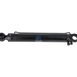 DT Spare Parts 1.23003 Cabin tilt cylinder, D1: 38 mm, D2: 59 mm, b1: 25 mm, b2: 33 mm, M12 x 1,5, M14 x 1,5, L: 496 mm, 250 bar, Ls: 332 mm