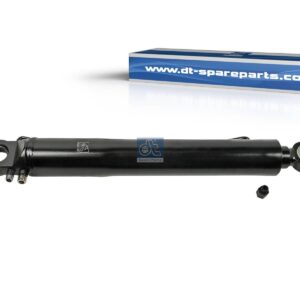DT Spare Parts 1.23004 Cabin tilt cylinder, D1: 38 mm, D2: 59 mm, b1: 25 mm, b2: 33 mm, M12 x 1,5, M14 x 1,5, L: 502 mm, 400 bar, Ls: 319 mm