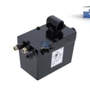 DT Spare Parts 1.23011 Cabin tilt pump, 250 ml, M12 x 1,5, M14 x 1,5, L: 130 mm, W: 80 mm, H: 101 mm, 280 bar, Pov: 370 bar