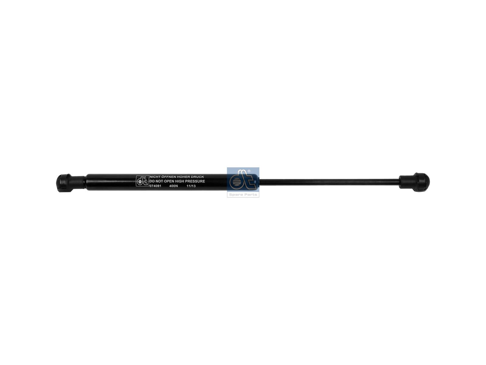 DT Spare Parts 1.23249 Gas spring, bed, L: 315 mm, 400 N, Ls: 123 mm