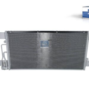DT Spare Parts 1.23300 Condenser, L: 712 mm, L: 712 mm, W: 380 mm, W: 380 mm, T: 16 mm, T: 16 mm