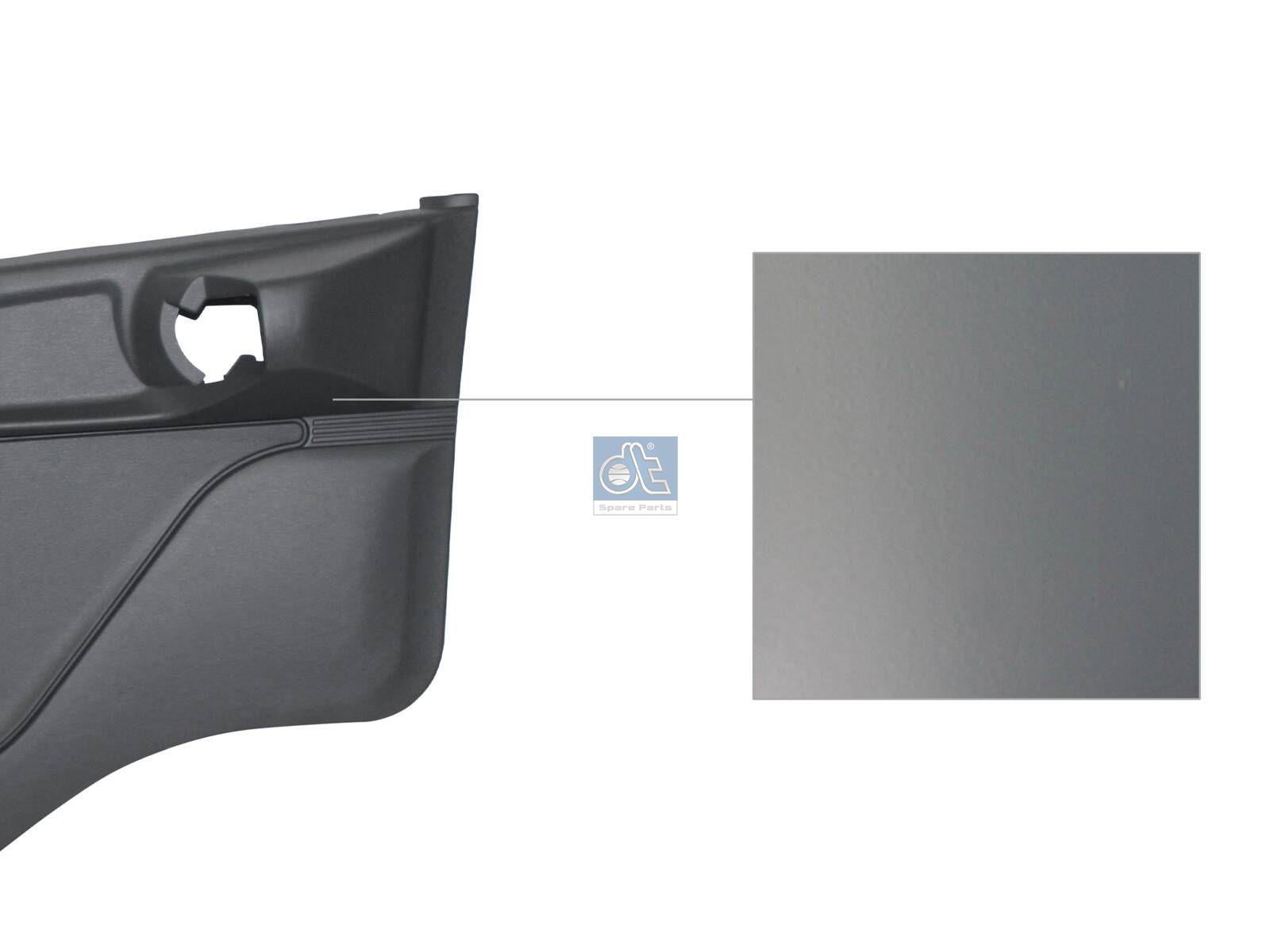 DT Spare Parts 1.23611 Door trim, right