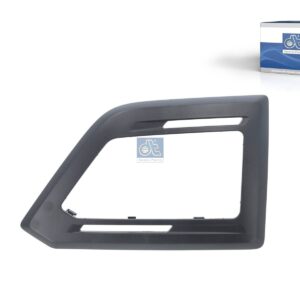 DT Spare Parts 1.23674 Auxiliary lamp frame, left, black