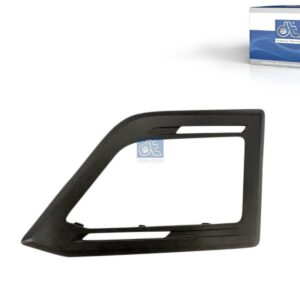 DT Spare Parts 1.23676 Auxiliary lamp frame, left, black