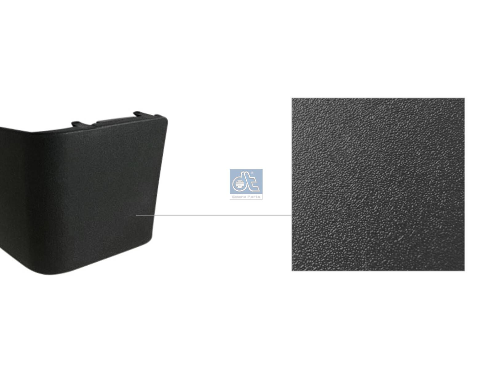DT Spare Parts 1.23730 Cover, tail lamp panel, grey