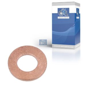 DT Spare Parts 1.24025 Copper washer, d: 10 mm, D: 20 mm, S: 2 mm