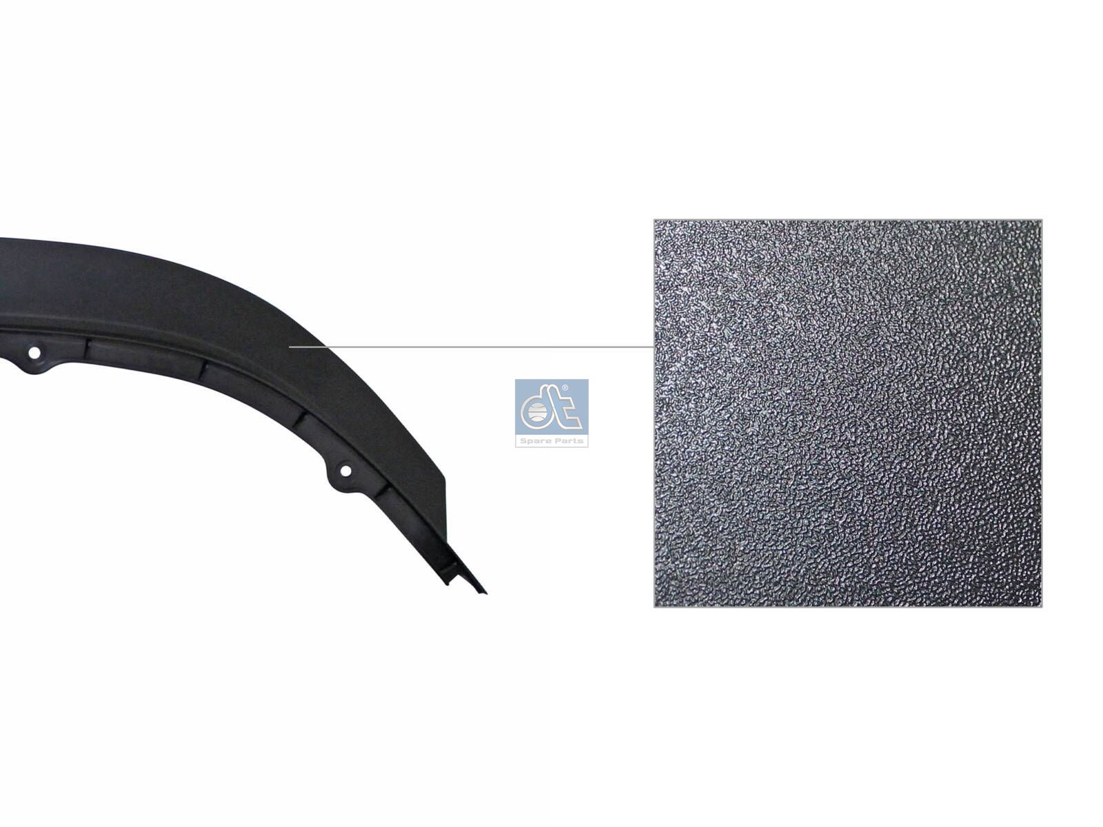 DT Spare Parts 1.24904 Fender part, right