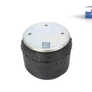 DT Spare Parts 1.25062 Air spring, D: 229 mm, Dmax: 320 mm, M10 x 1,5, M12 x 1,75, L: 284 mm