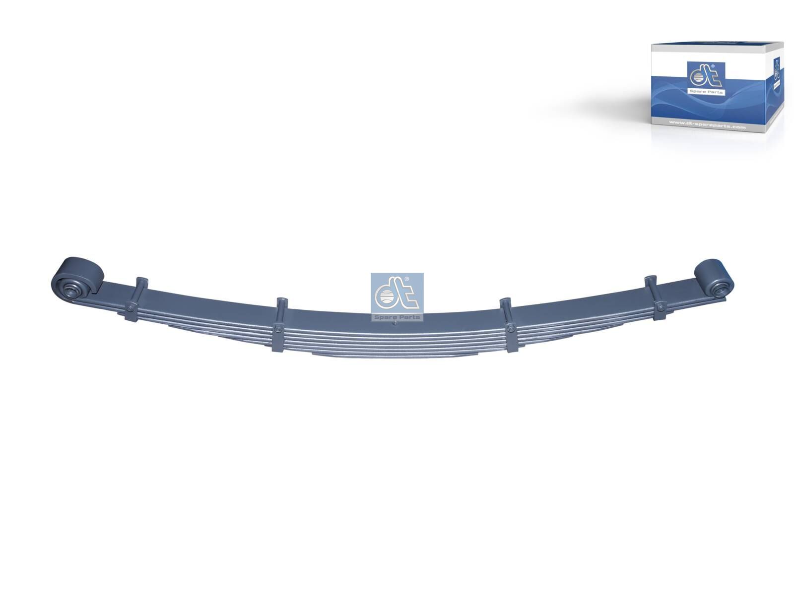 DT Spare Parts 1.25121 Leaf spring, L: 1780 mm, W: 90 mm, H: 105 mm, 7x15