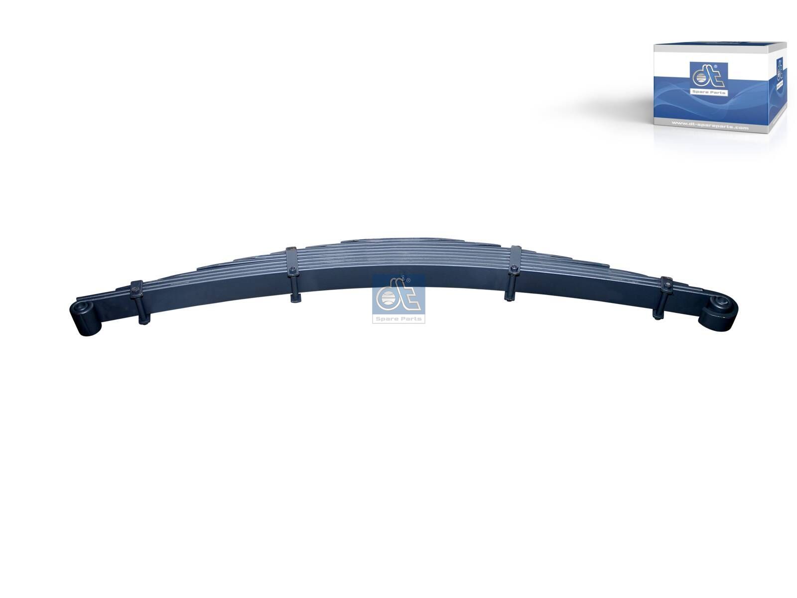 DT Spare Parts 1.25124 Leaf spring, L: 1820 mm, W: 90 mm, H: 135 mm, 9x15