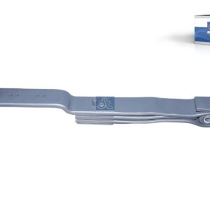 DT Spare Parts 1.25144 Leaf spring, L: 875 mm, W: 90 mm, H: 78 mm, 4x22