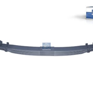DT Spare Parts 1.25149 Leaf spring, L: 1520 mm, W: 100 mm, H: 125 mm, 5x22