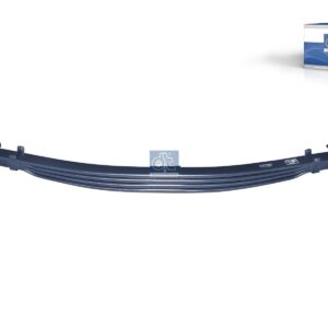 DT Spare Parts 1.25303 Leaf spring, d: 28 mm, L: 1820 mm, W: 90 mm, H: 122 mm, 4x28