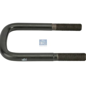 DT Spare Parts 1.25354 U-bolt, r: 15 mm, R: 150 mm, M22 x 2,5, LTh: 70 mm, L: 202 mm, w: 93 mm, 10.9