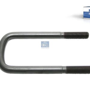 DT Spare Parts 1.25357 U-bolt, r: 15 mm, R: 130 mm, M22 x 2,5, LTh: 70 mm, L: 240 mm, w: 93 mm, 8.8