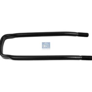 DT Spare Parts 1.25389 U-bolt, r: 15 mm, R: 150 mm, M22 x 2,5, LTh: 55 mm, L1: 415 mm, L2: 305 mm, w: 92 mm, S: 12.5 mm, 8.8
