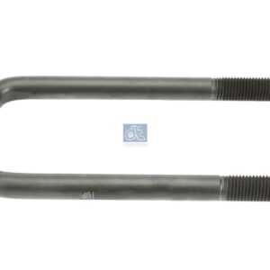 DT Spare Parts 1.25411 U-bolt, r: 15 mm, R: 140 mm, M24 x 3, LTh: 70 mm, L: 280 mm, w: 103 mm