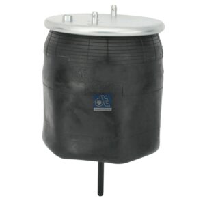 DT Spare Parts 1.25659 Air spring, with steel piston, without adapter, D: 229 mm, Dmax: 300 mm, M14 x 1,5, L: 290 mm