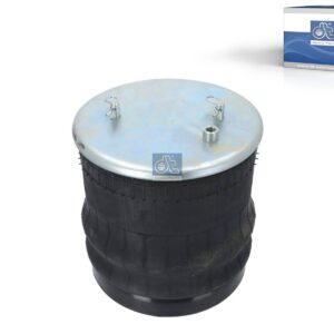 DT Spare Parts 1.25666 Air spring, with steel piston, D: 260 mm, Dmax: 330 mm, M14 x 1,5, L: 245 mm