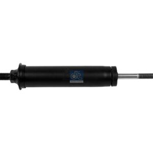 DT Spare Parts 1.25684 Cabin shock absorber, D1: 43.6 mm, D2: 12 mm, M12 x 1,75, M16 x 2, Lmin: 202 mm, Lmax: 305 mm