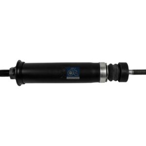 DT Spare Parts 1.25685 Cabin shock absorber, D1: 43.5 mm, D2: 12 mm, M12 x 1,75, M16 x 2, Lmin: 217 mm, Lmax: 291 mm