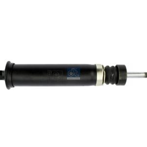 DT Spare Parts 1.25686 Cabin shock absorber, D1: 43.6 mm, D2: 12 mm, M12 x 1,75, Lmin: 245 mm, Lmax: 285 mm