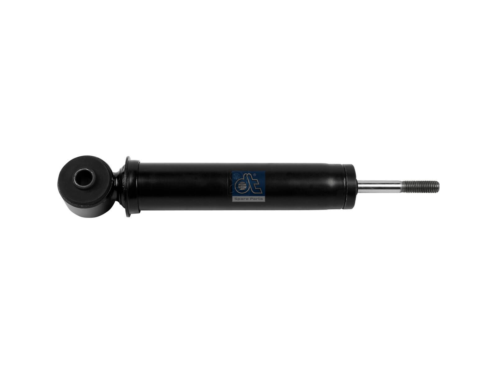 DT Spare Parts 1.25694 Cabin shock absorber, D1: 44 mm, D2: 12.4 mm, b: 14 mm, M12 x 1,75, Lmin: 238 mm, Lmax: 316 mm