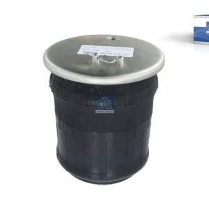 DT Spare Parts 1.25858 Air spring, with plastic piston, D: 235 mm, M16 x 1,5, L: 320 mm