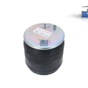 DT Spare Parts 1.25861 Air spring, with steel piston, D: 229 mm, Dmax: 300 mm, M16 x 1,5, L: 255 mm