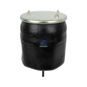 DT Spare Parts 1.25862 Air spring, with steel piston, D: 229 mm, Dmax: 300 mm, M16 x 1,5, L: 290 mm