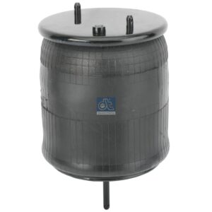 DT Spare Parts 1.25864 Air spring, with steel piston, D: 229 mm, Dmax: 290 mm, M16 x 1,5, L: 290 mm