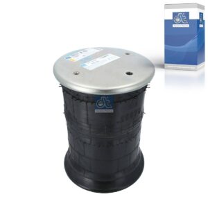 DT Spare Parts 1.25876 Air spring, D: 227 mm, Dmax: 240 mm, M10, M12, M14 x 1,5, L: 380 mm