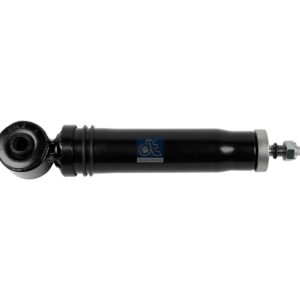 DT Spare Parts 1.25951 Cabin shock absorber, D1: 44.5 mm, D2: 13 mm, b: 14 mm, M12 x 1,75, Lmin: 227 mm, Lmax: 323 mm