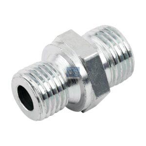 DT Spare Parts 1.26505 Straight union, d1: 11.5 mm, d2: 7 mm, D: 10 mm
