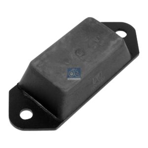 DT Spare Parts 1.27014 Rubber buffer, rear, b: 8.5 mm, Lb: 102.5 mm, L: 126 mm, W: 45 mm, H: 25 mm